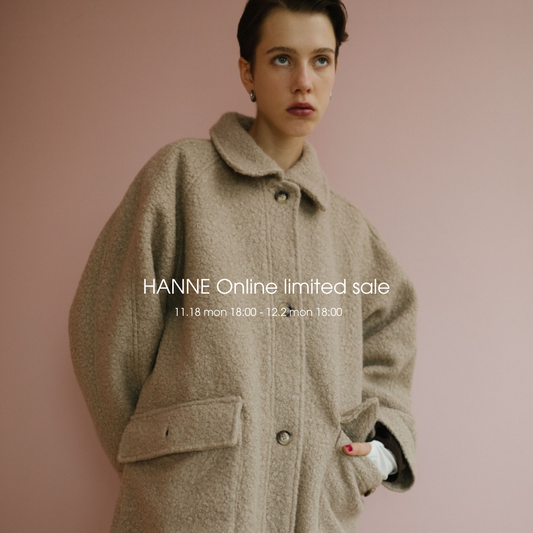 <HANNE ONLINE SHOP限定>SALE開催!