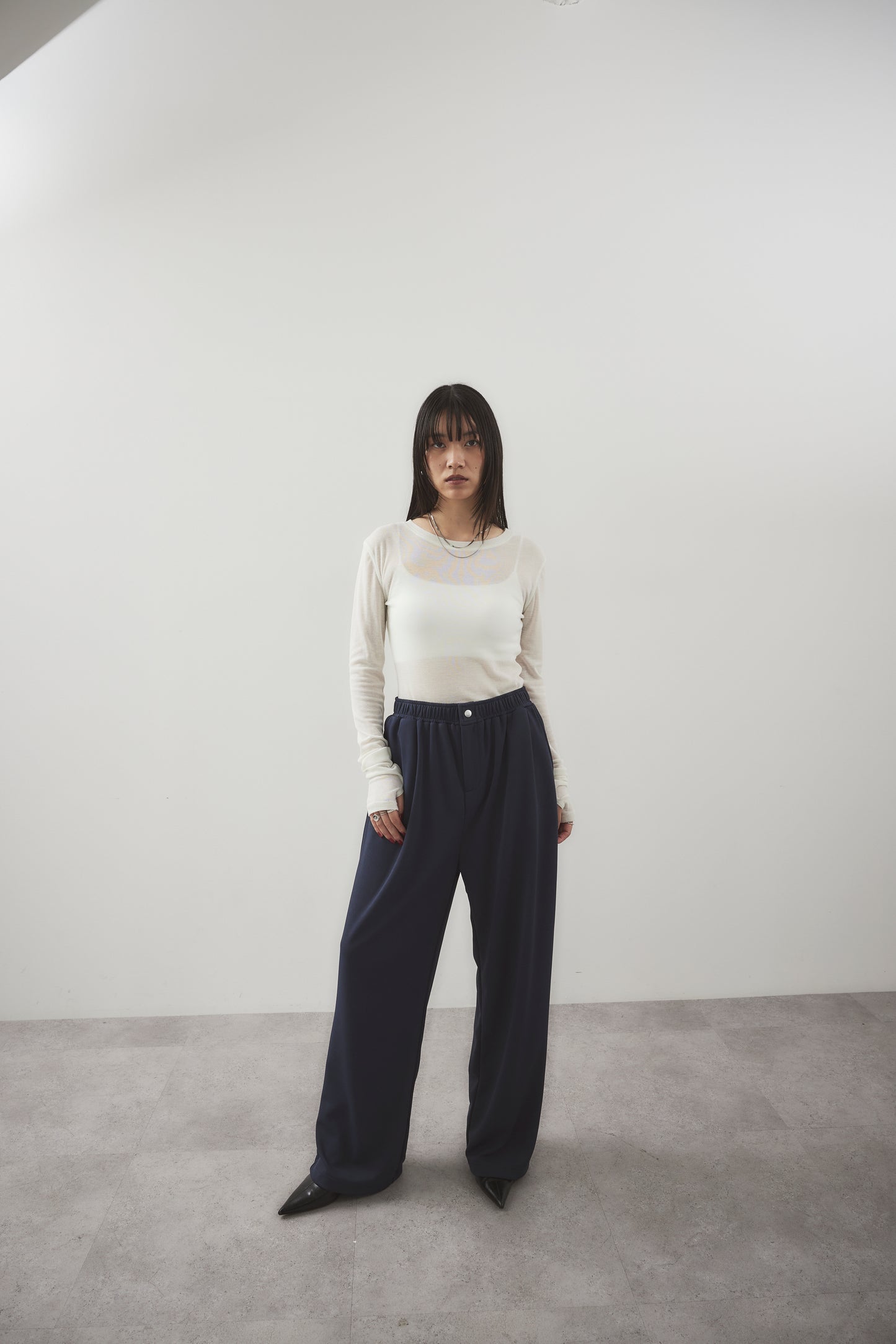 Straight easy pants