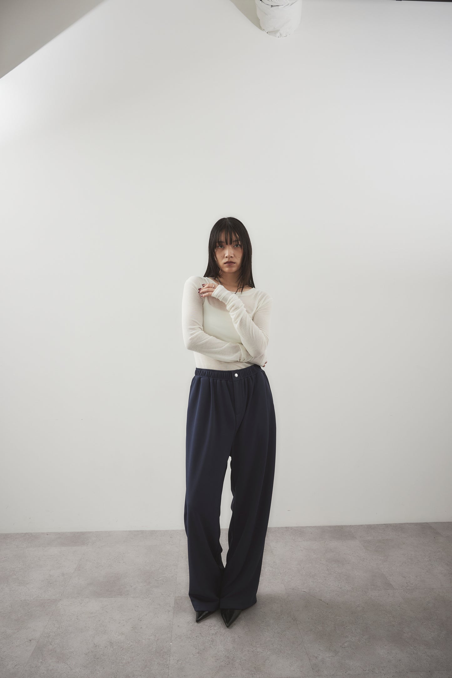 Straight easy pants