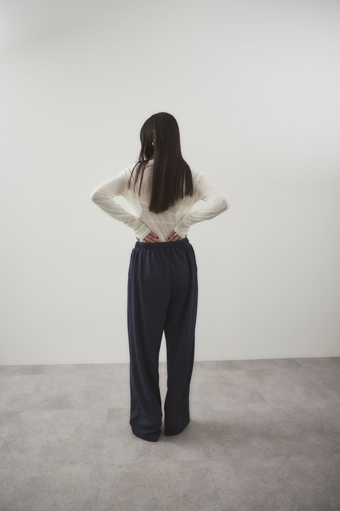 Straight easy pants