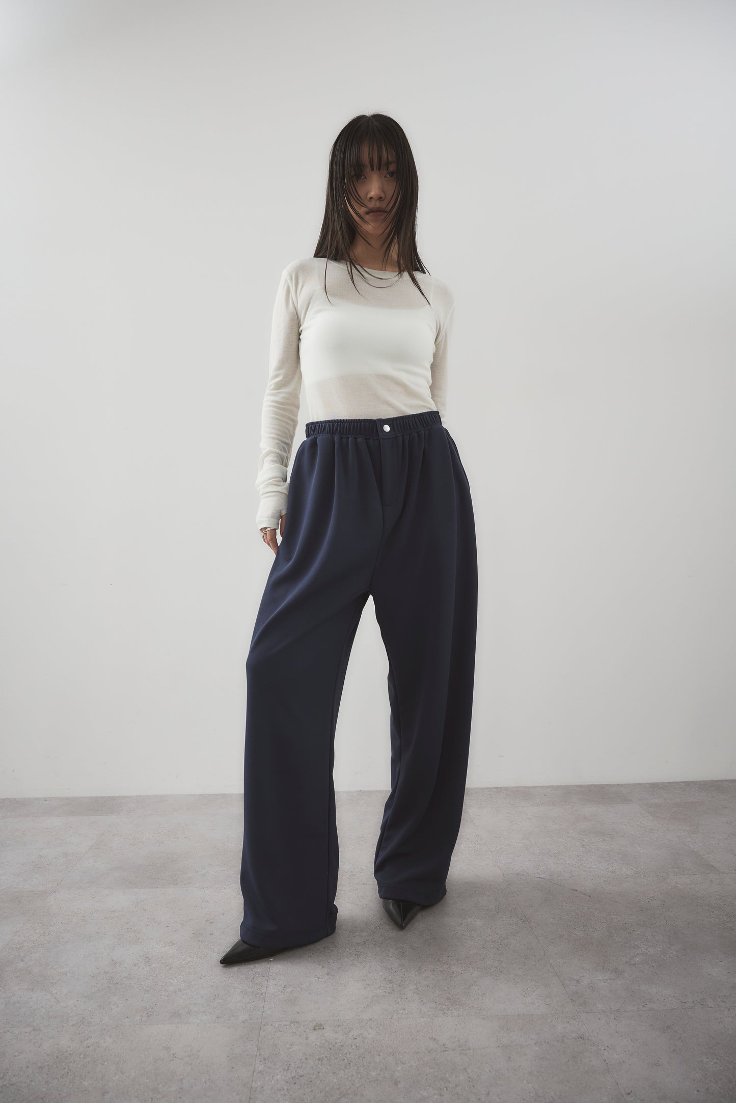 Straight easy pants