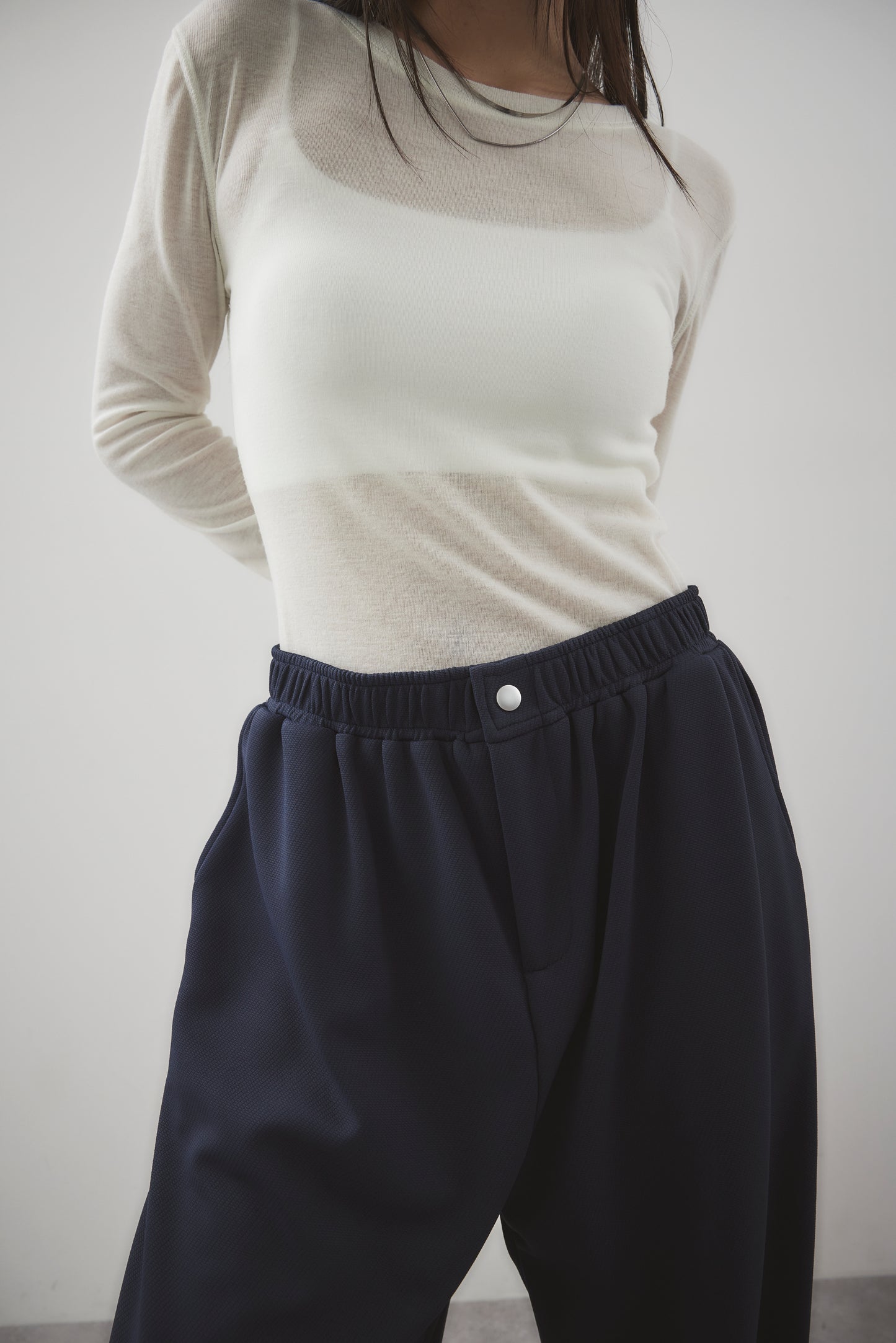Straight easy pants