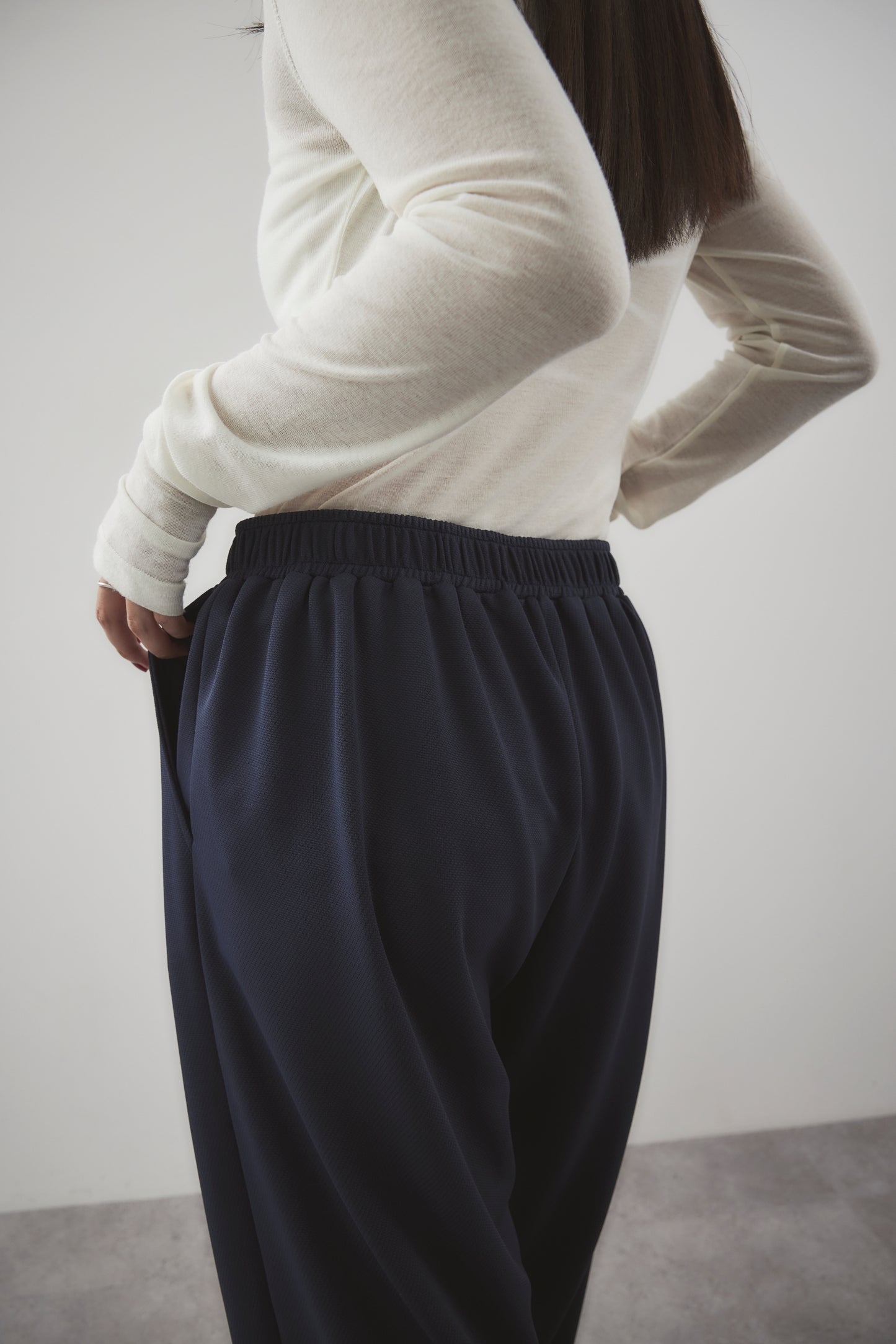 Straight easy pants