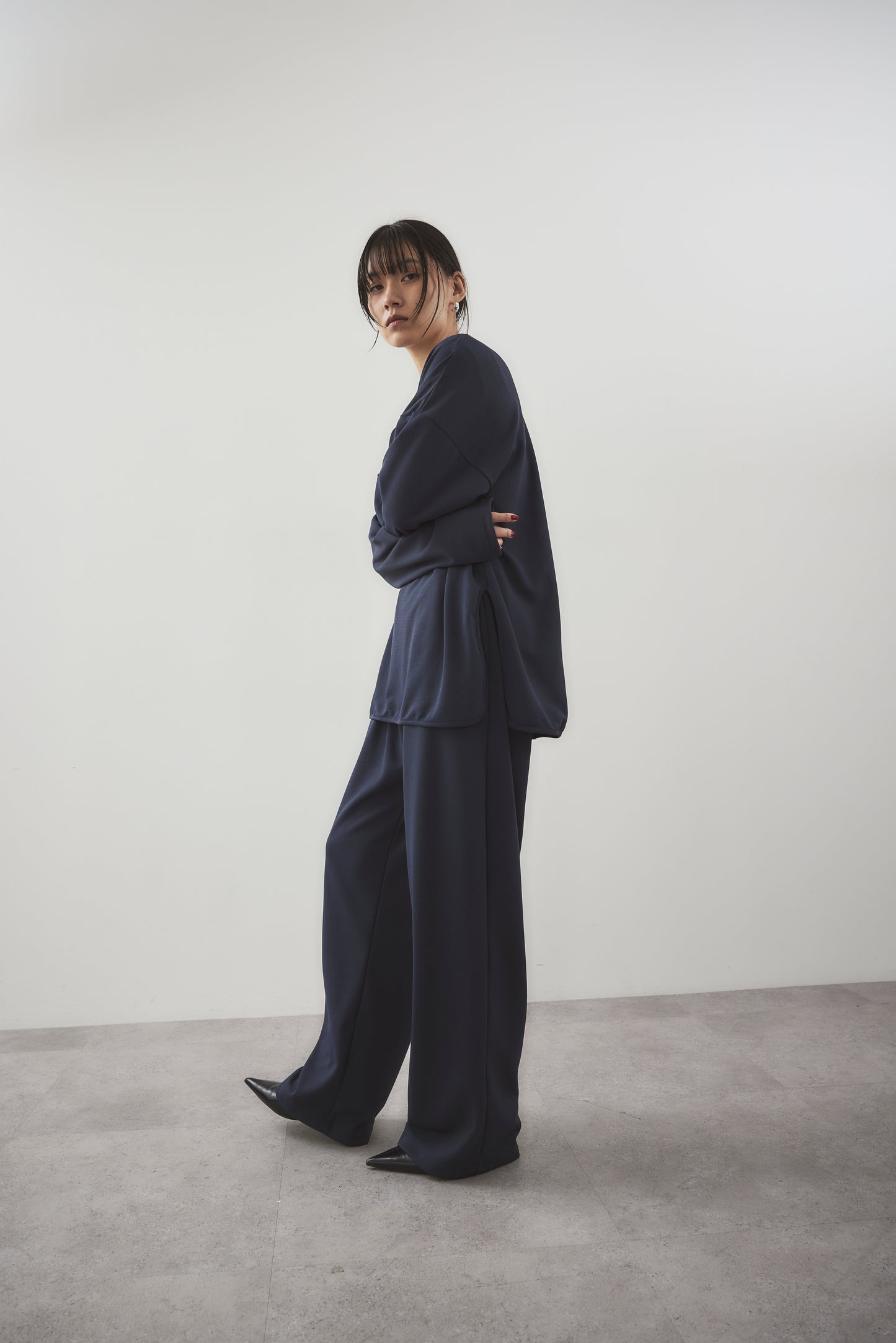 Straight easy pants