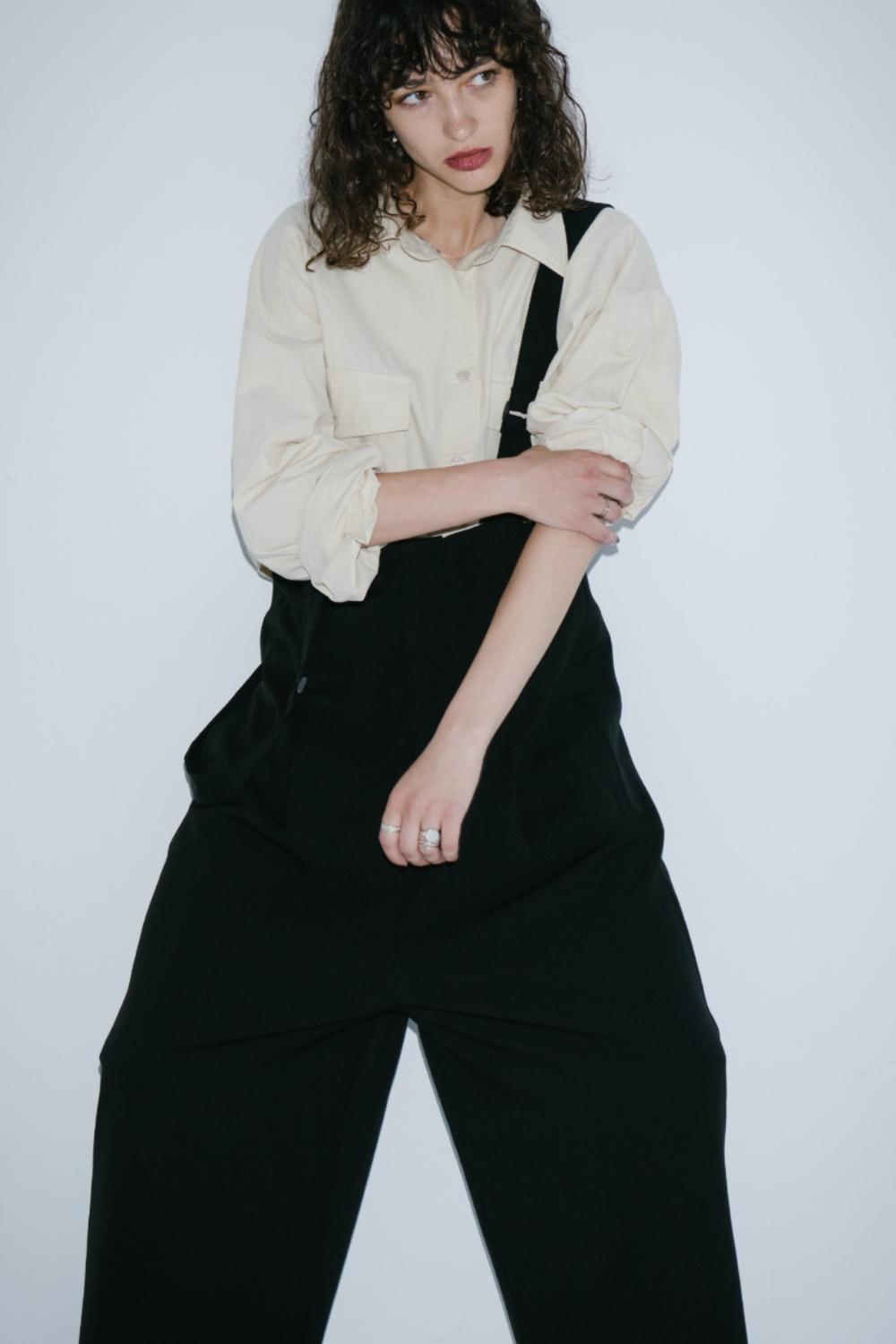 Suspenders trousers