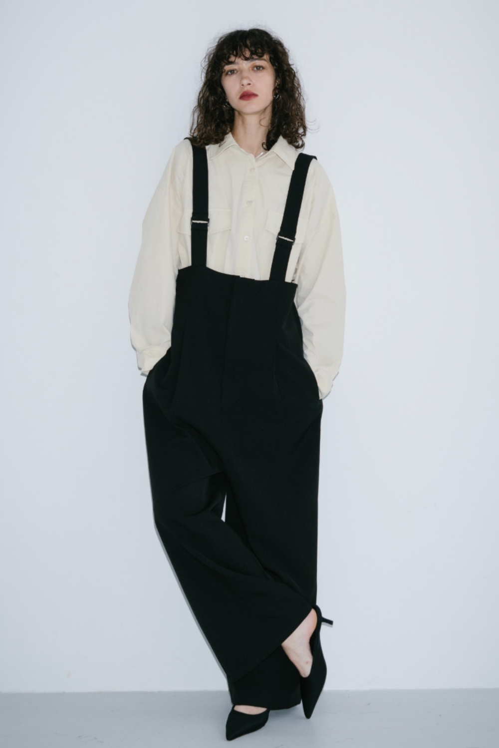 Suspenders trousers
