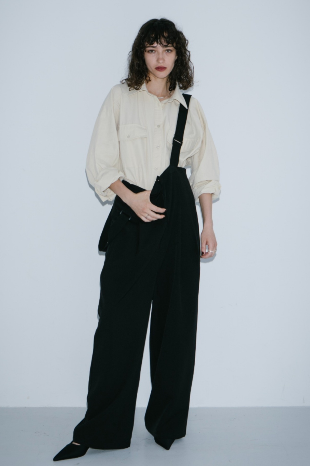 Suspenders trousers