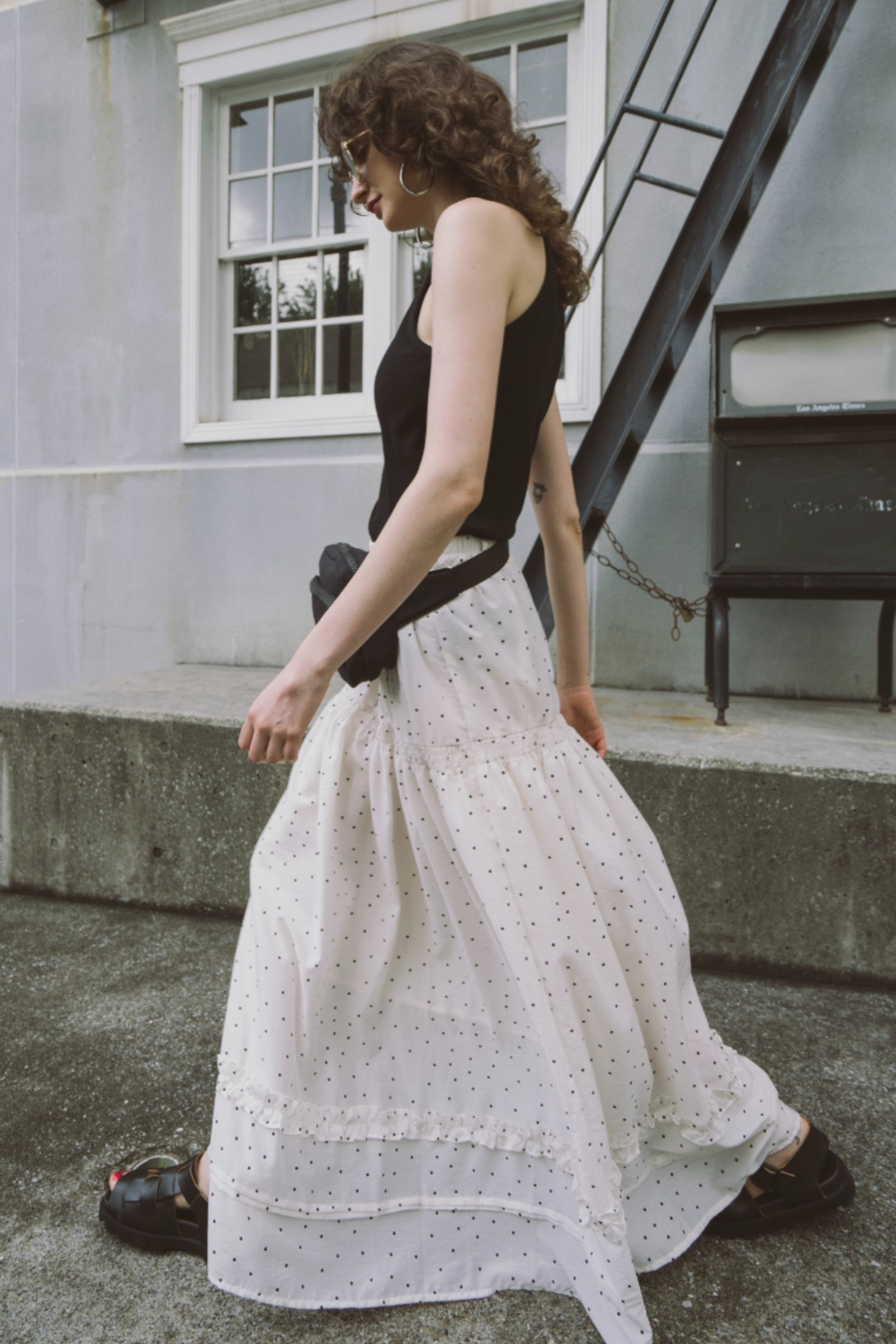 Tiered volume skirt