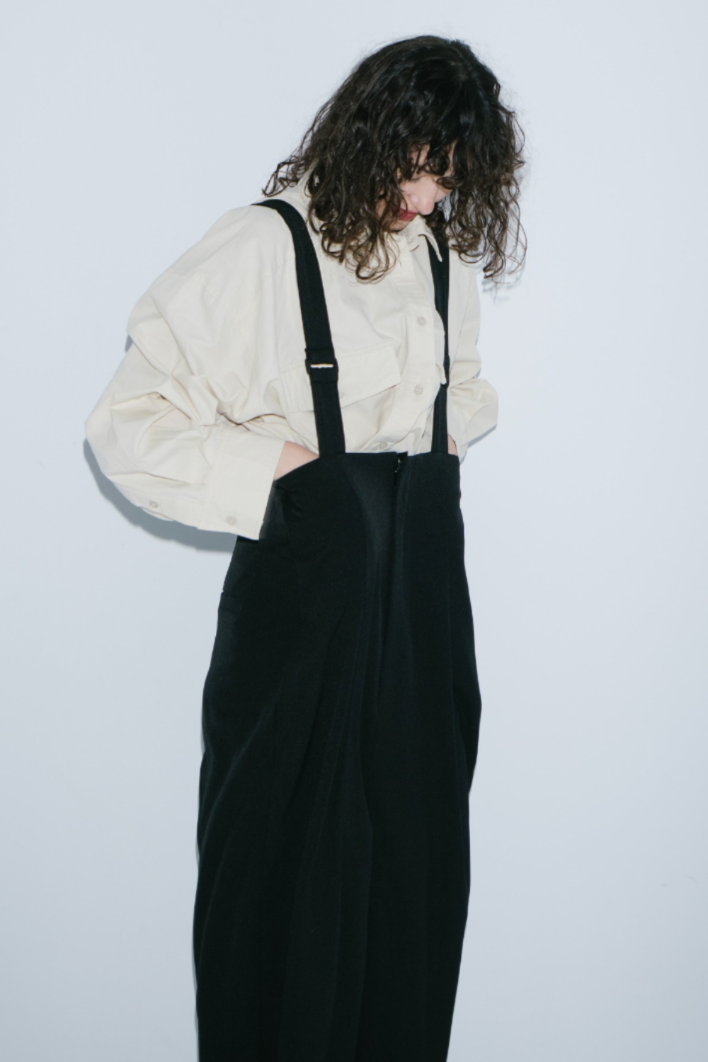 Suspenders trousers