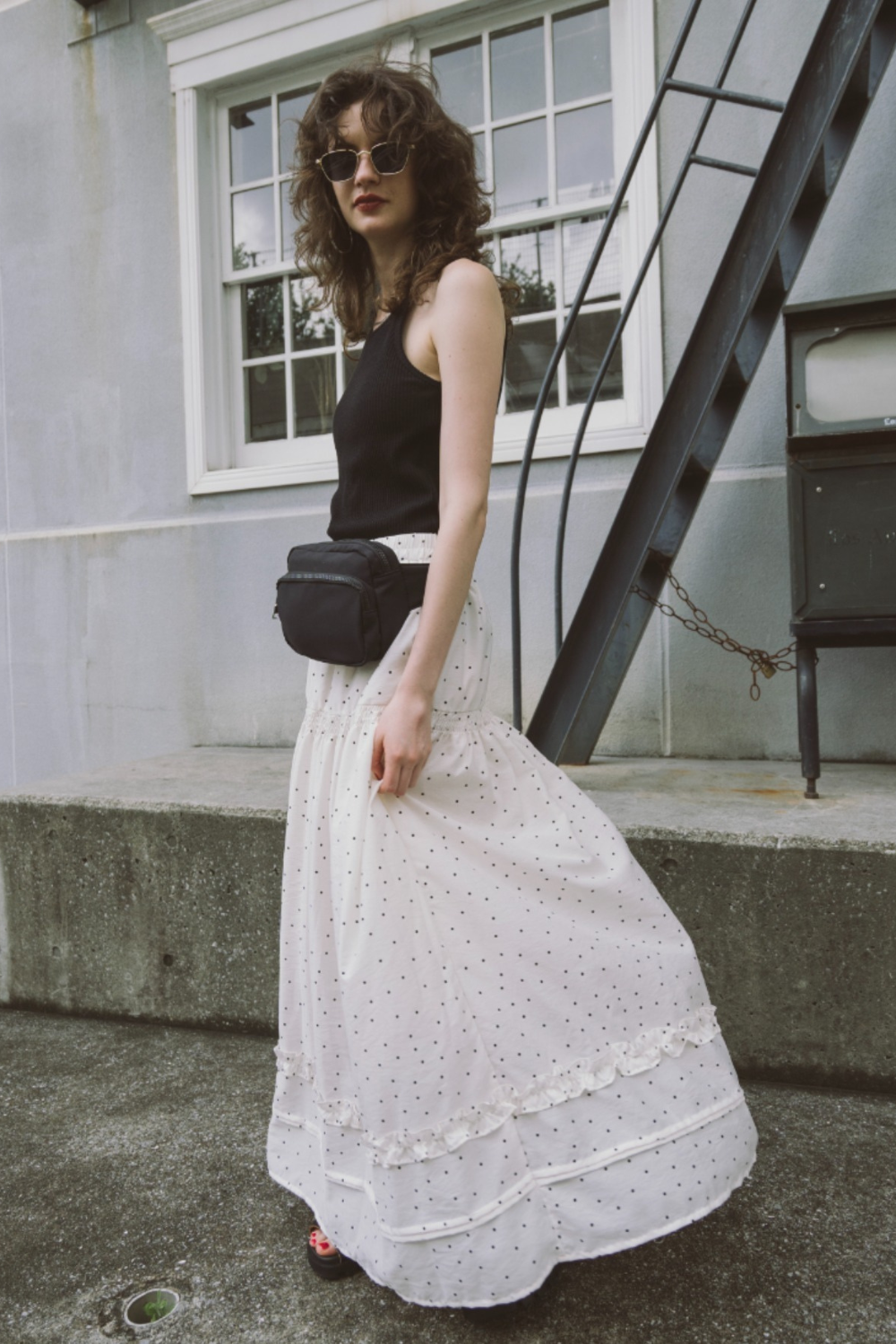 Tiered volume skirt