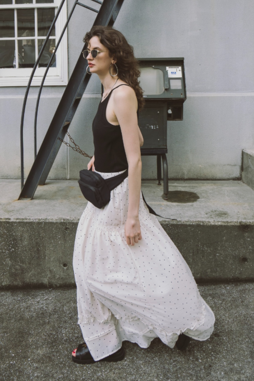 Tiered volume skirt