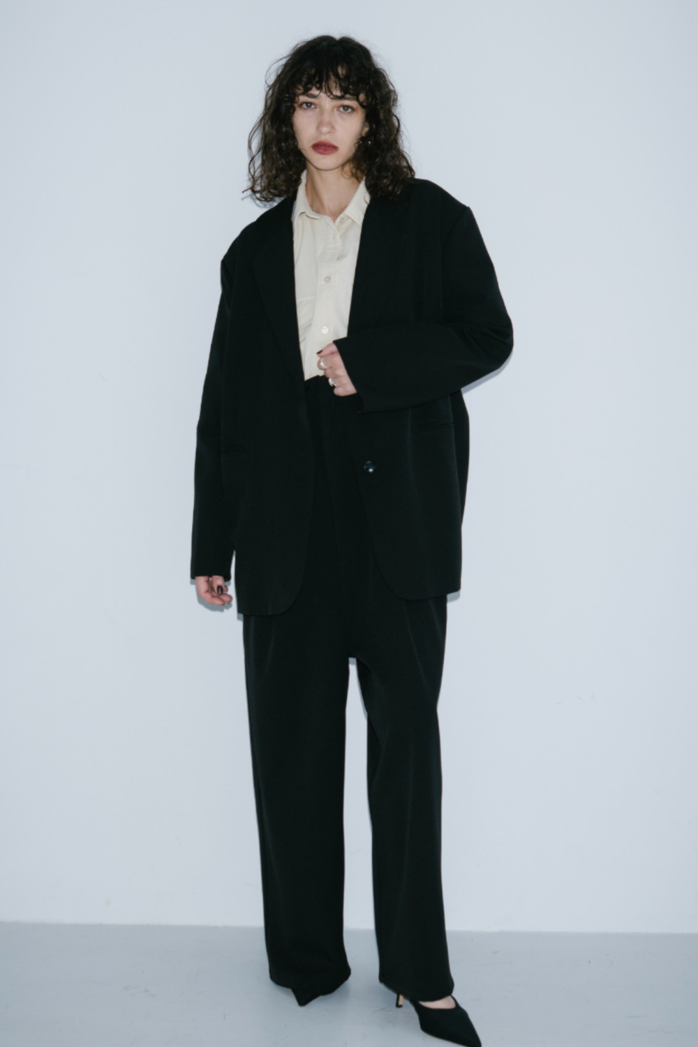 Suspenders trousers