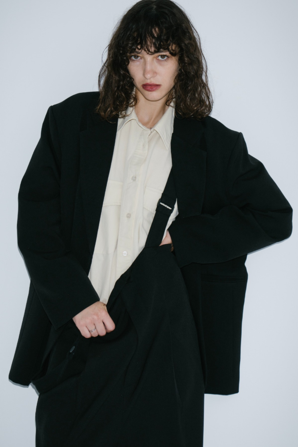 Suspenders trousers