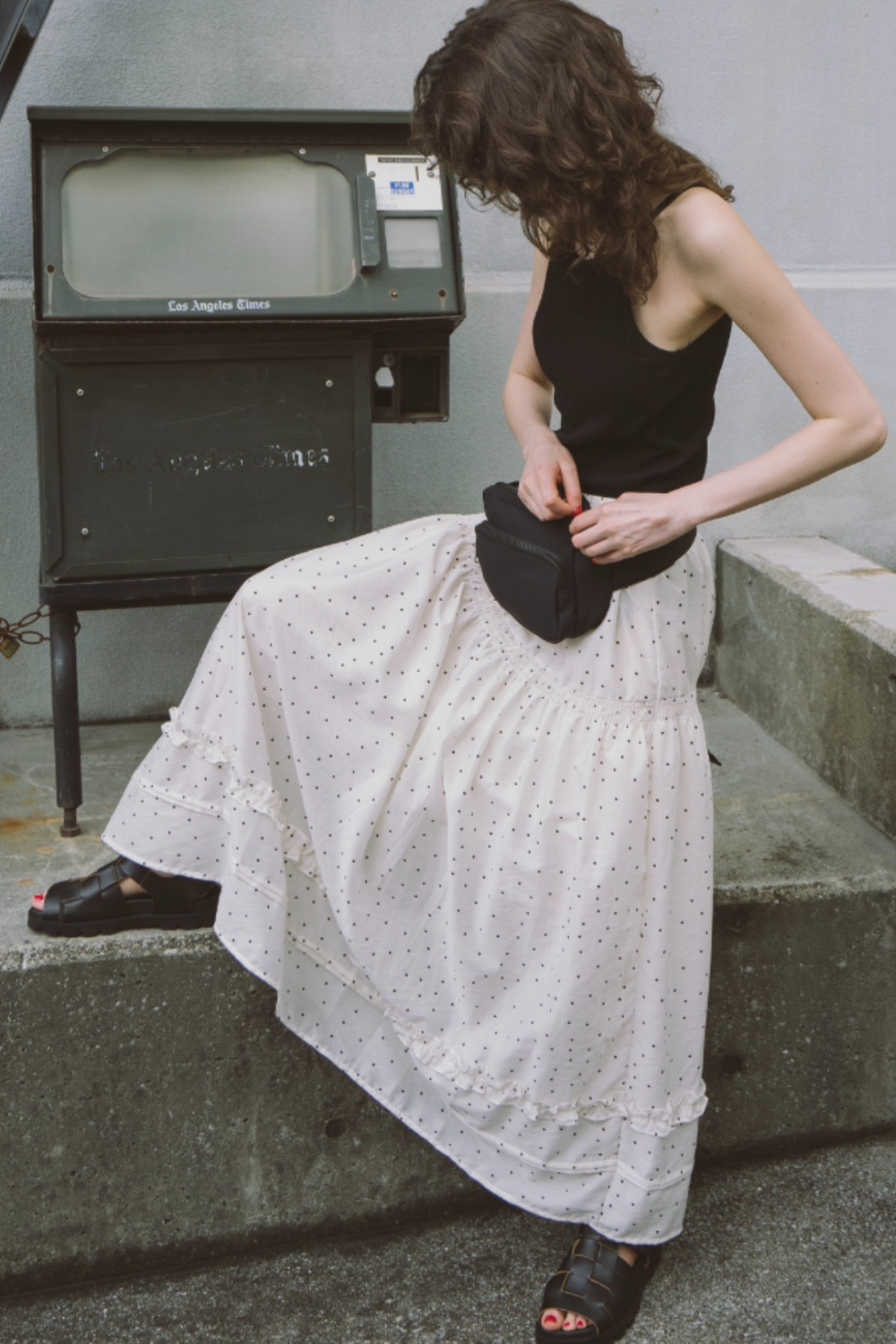 Tiered volume skirt