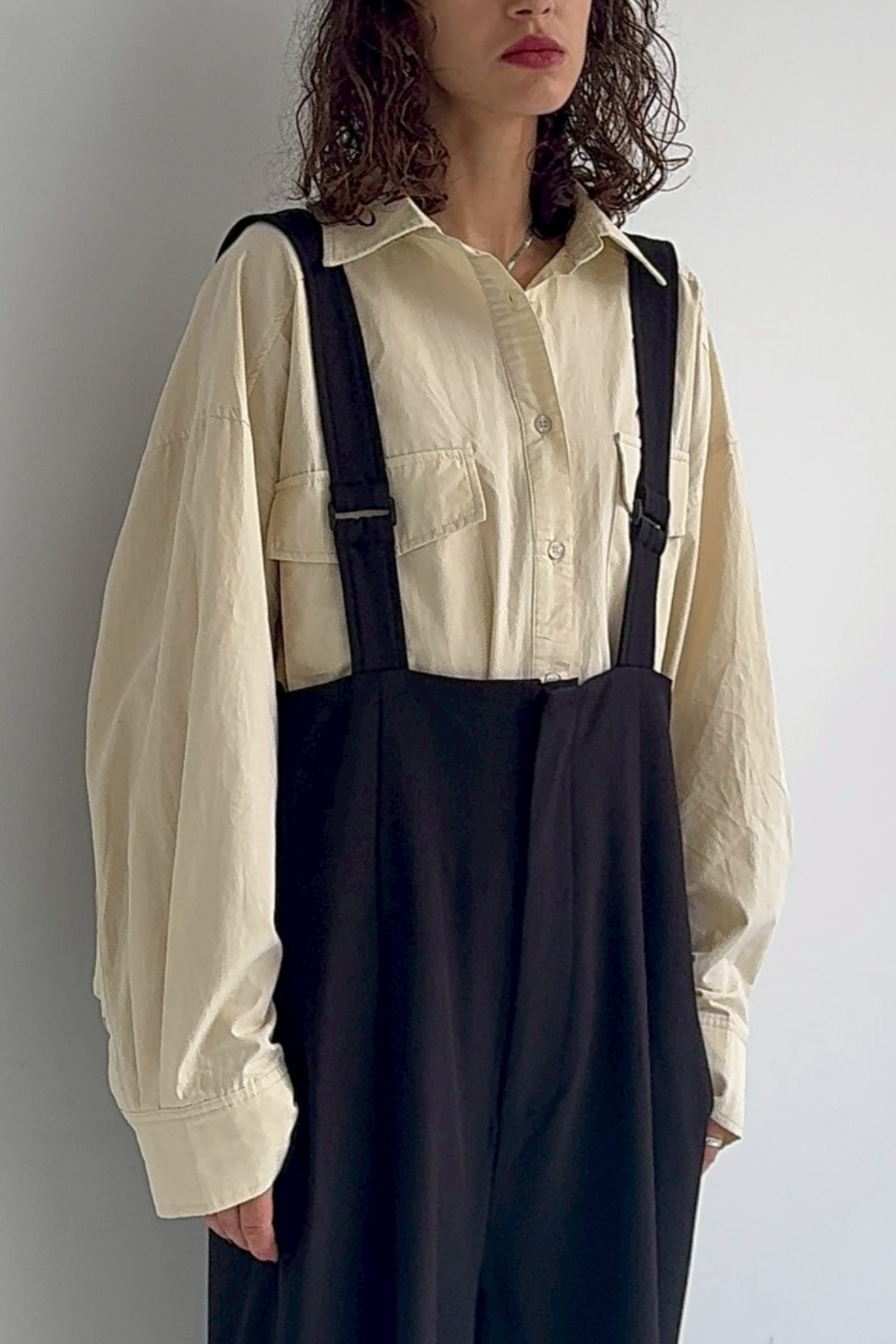 Suspenders trousers