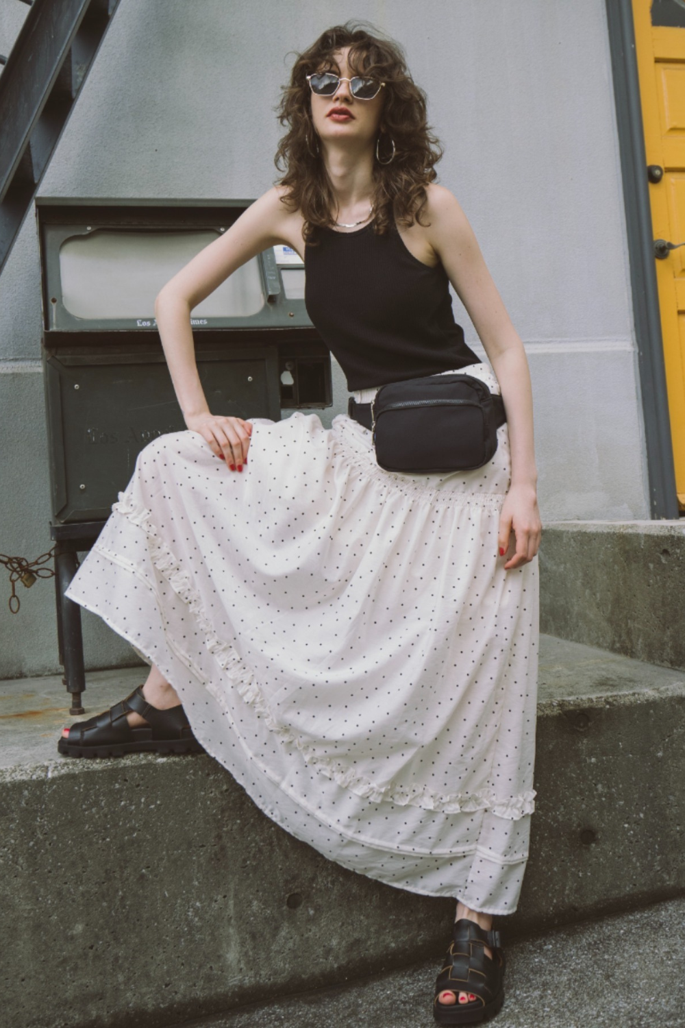 Tiered volume skirt