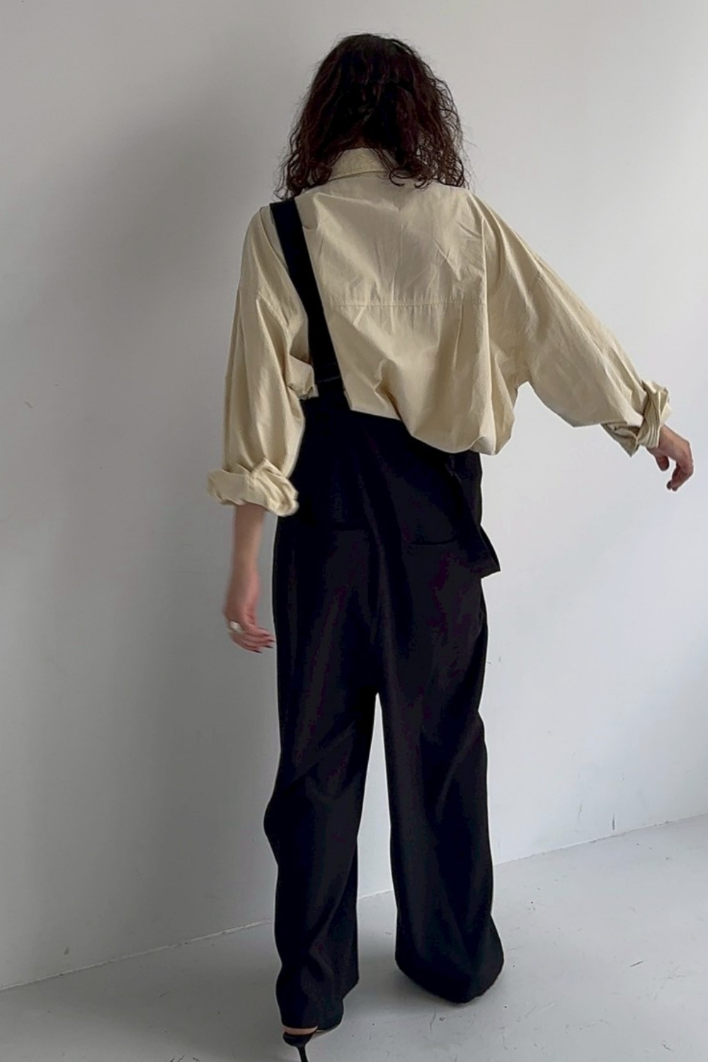 Suspenders trousers