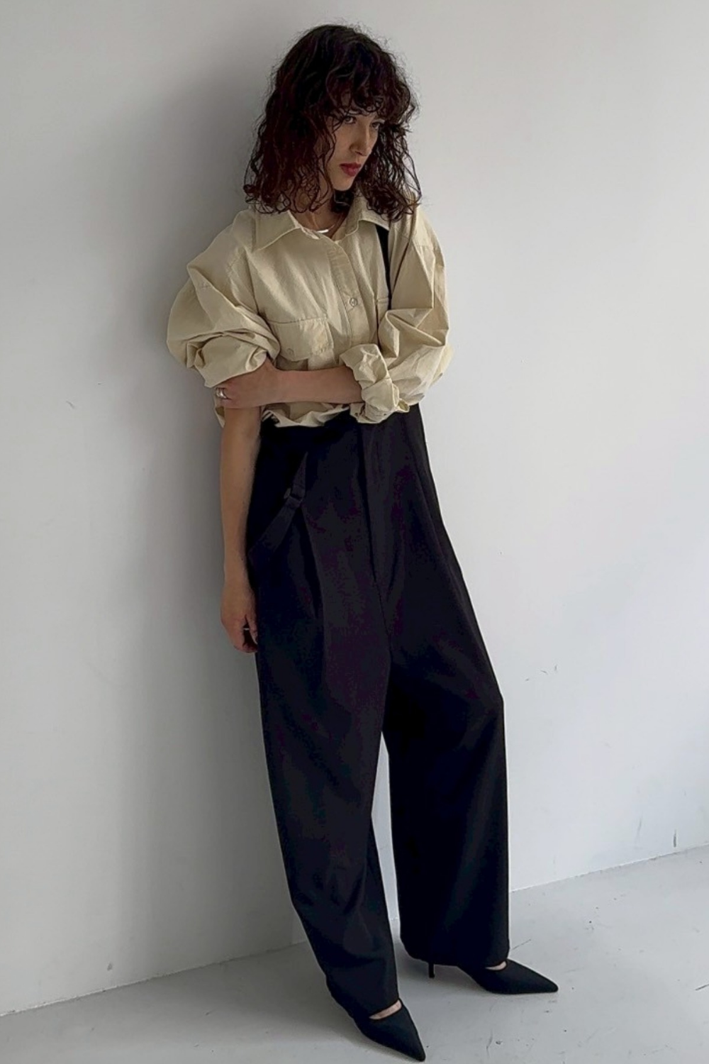 Suspenders trousers