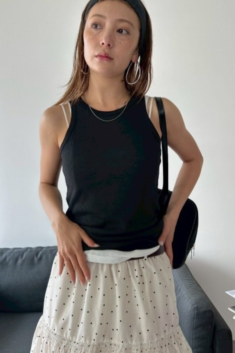 Tiered volume skirt