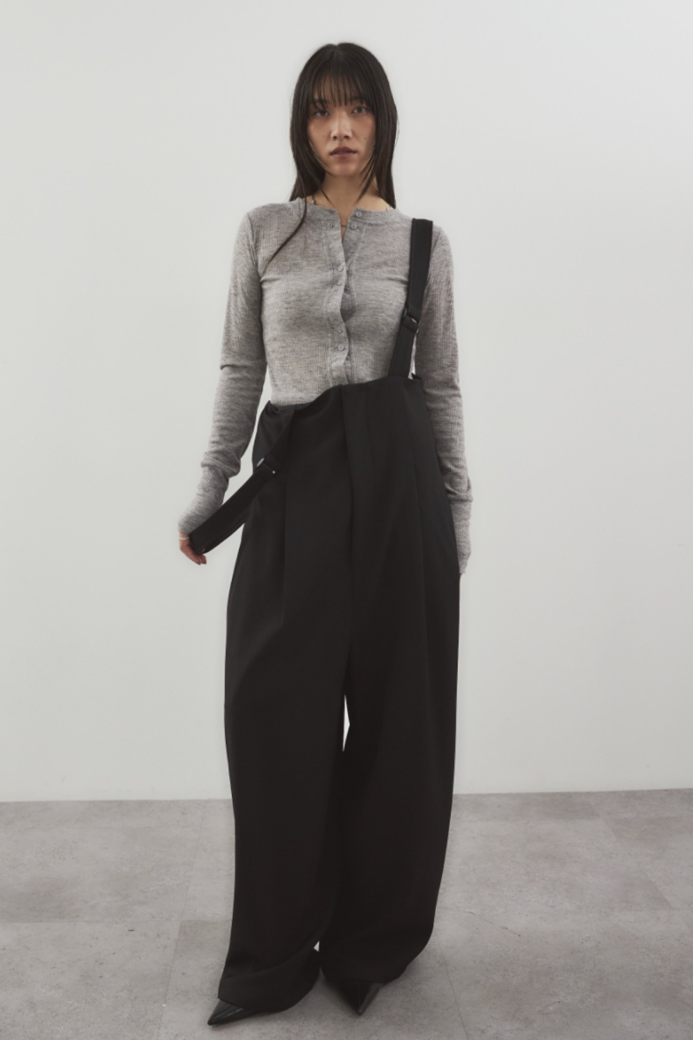 Suspenders trousers
