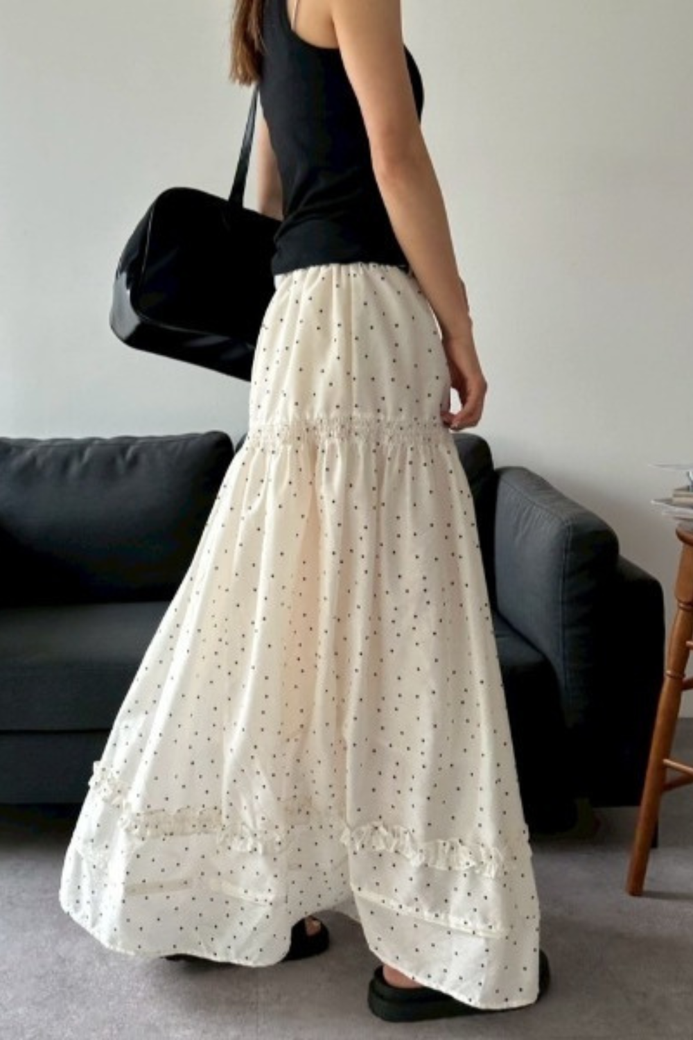 Tiered volume skirt