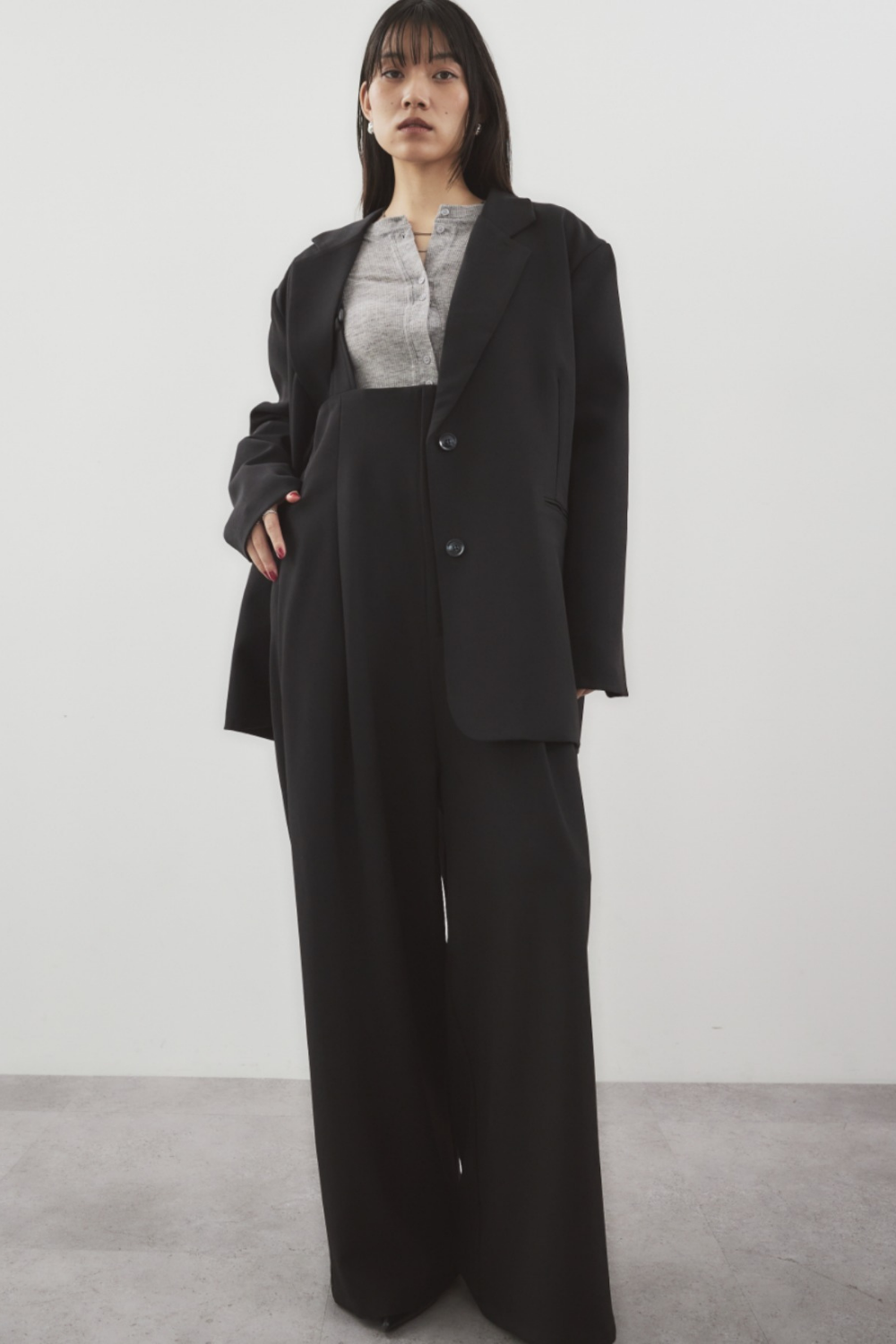 Suspenders trousers