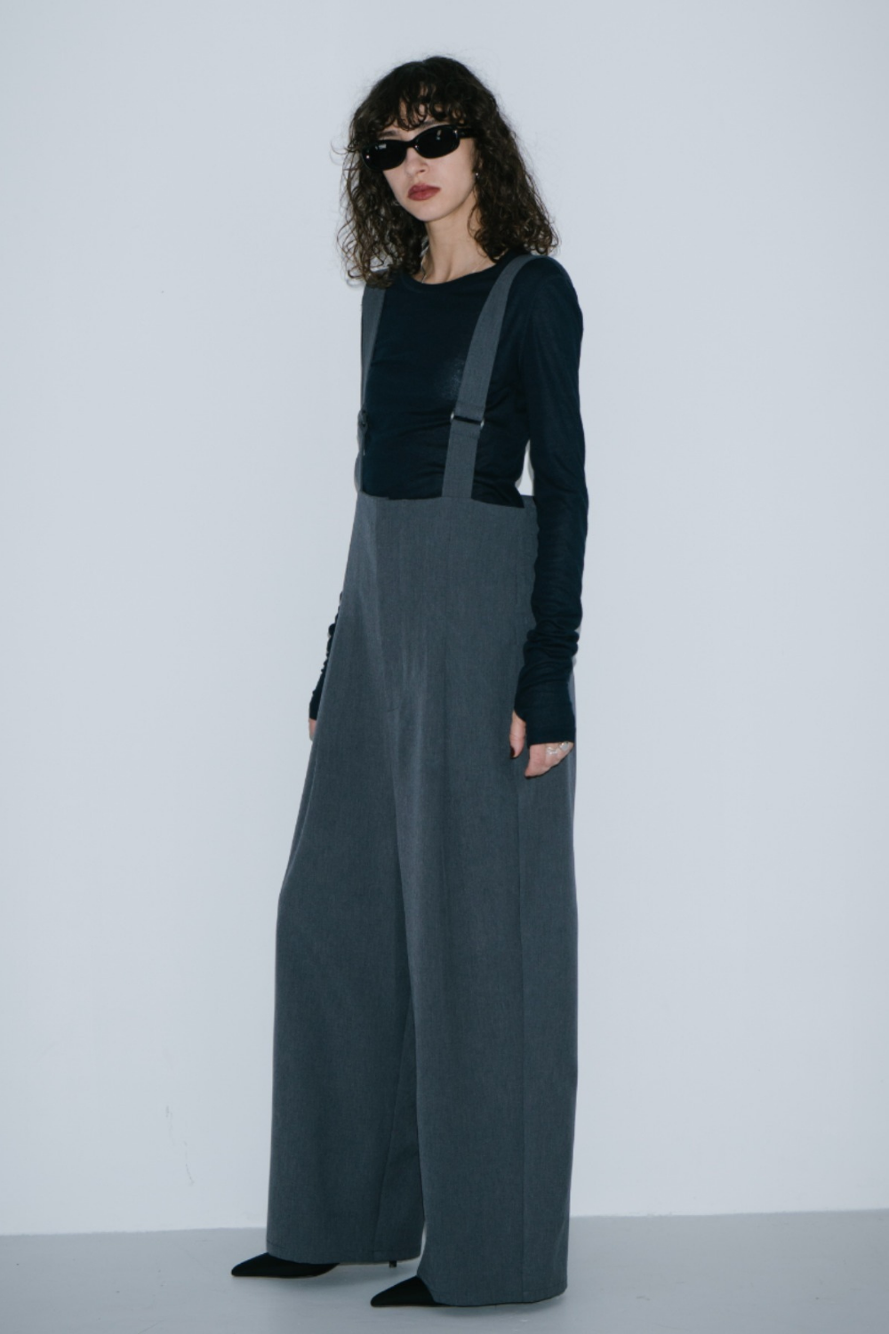 Suspenders trousers