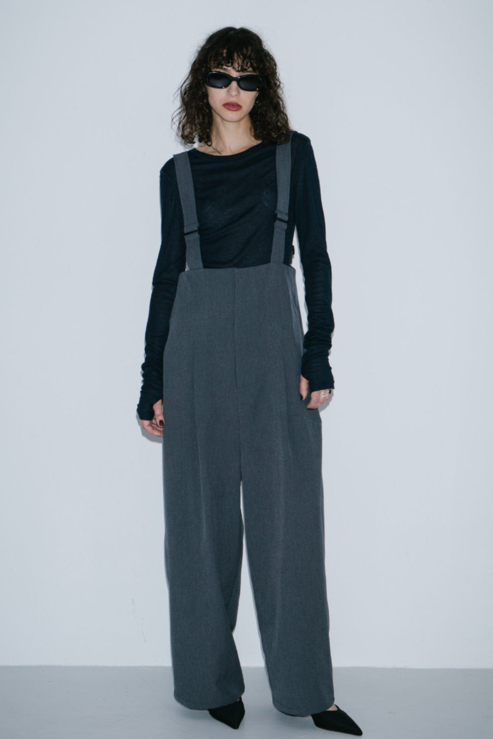 Suspenders trousers