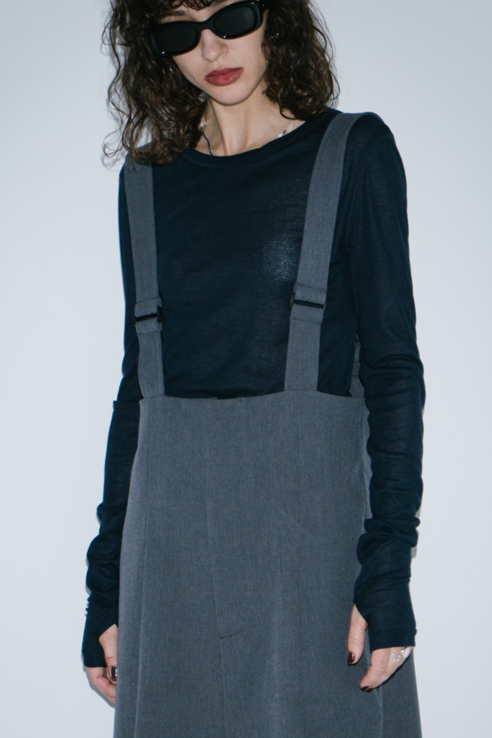 Suspenders trousers