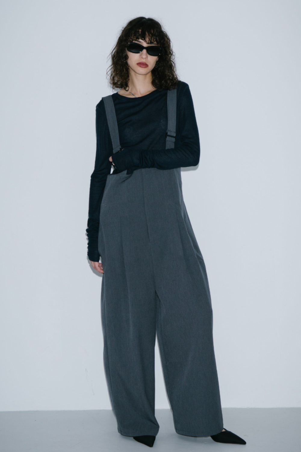 Suspenders trousers