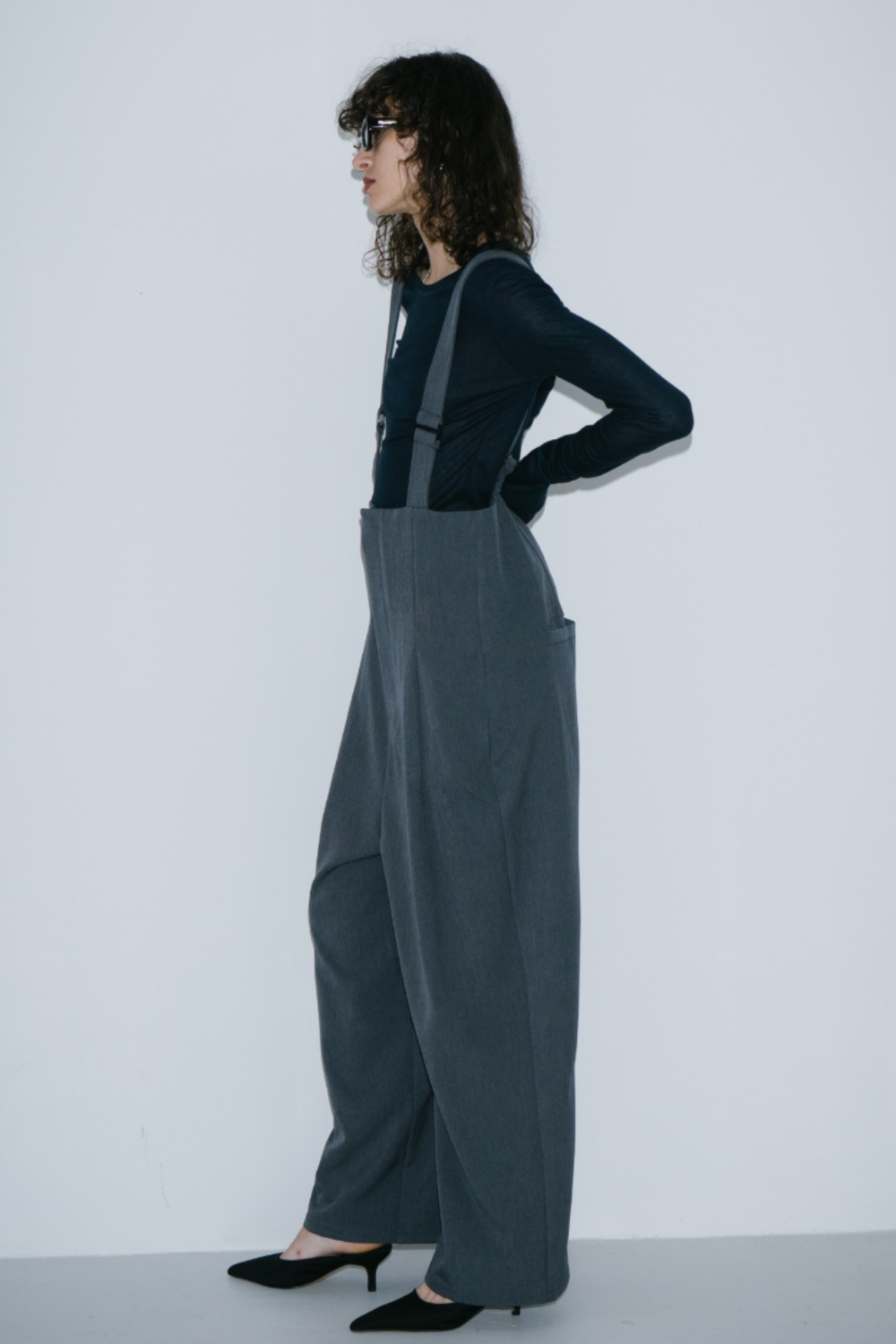 Suspenders trousers