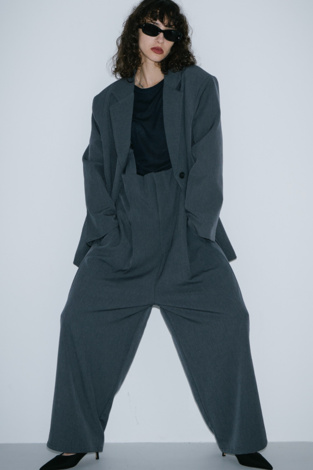 Suspenders trousers