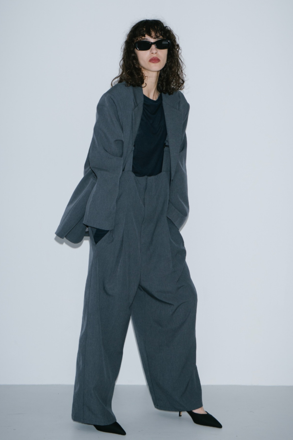 Suspenders trousers