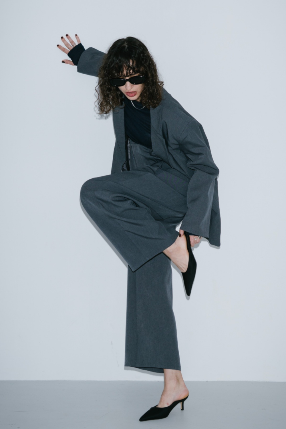 Suspenders trousers