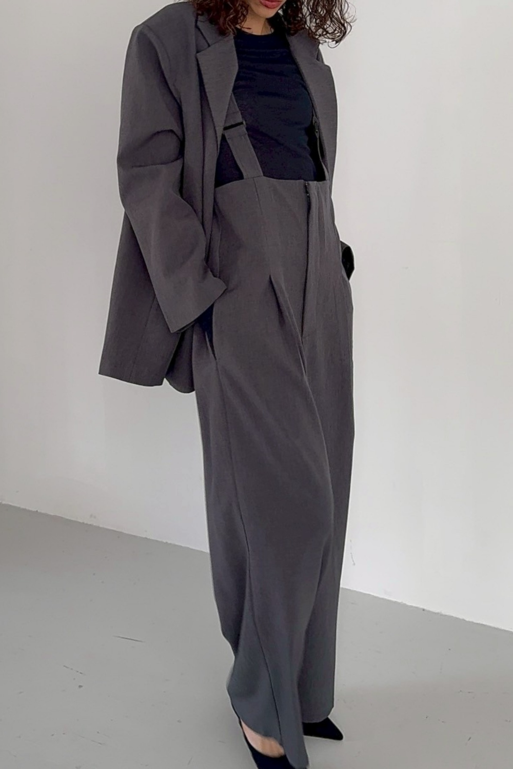 Suspenders trousers