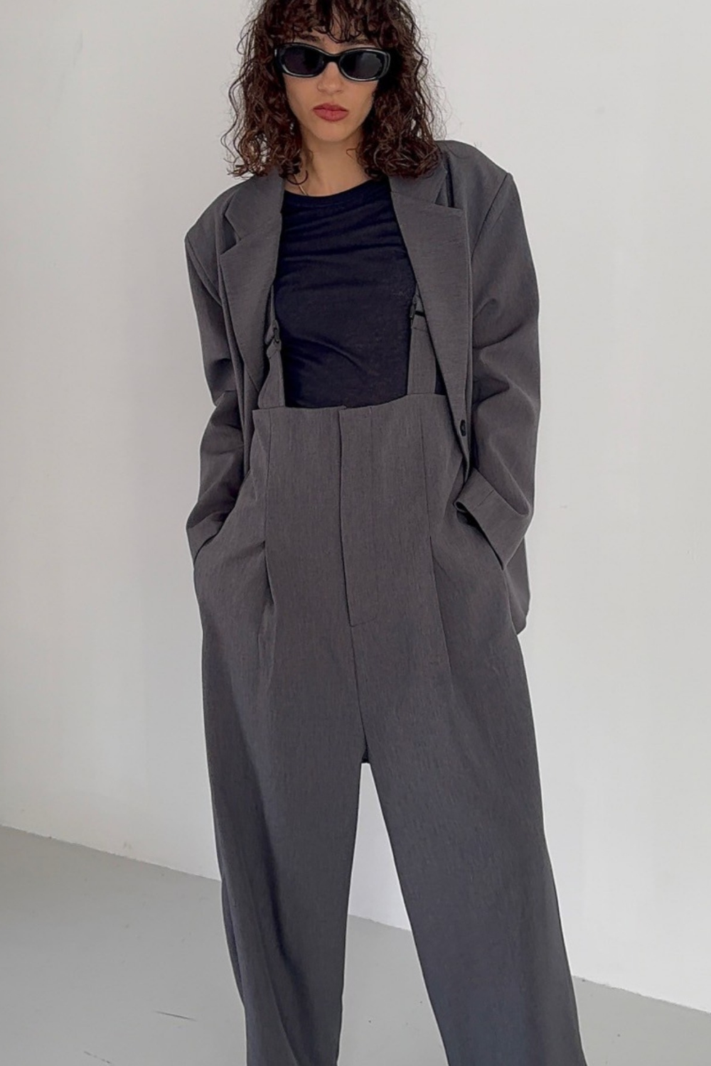 Suspenders trousers