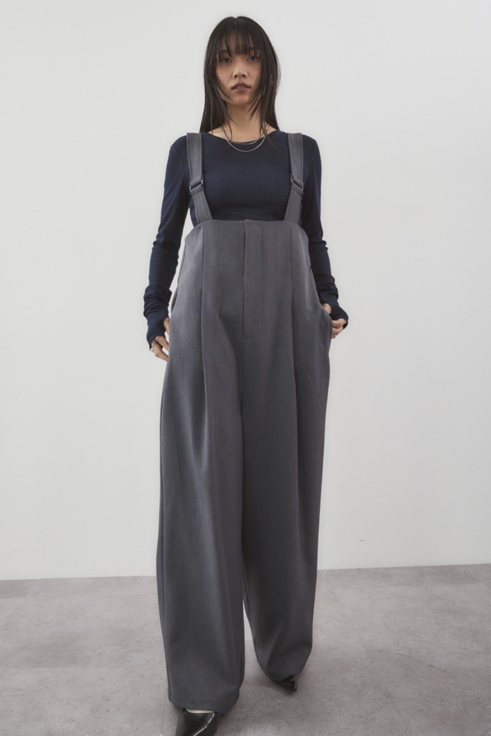 Suspenders trousers