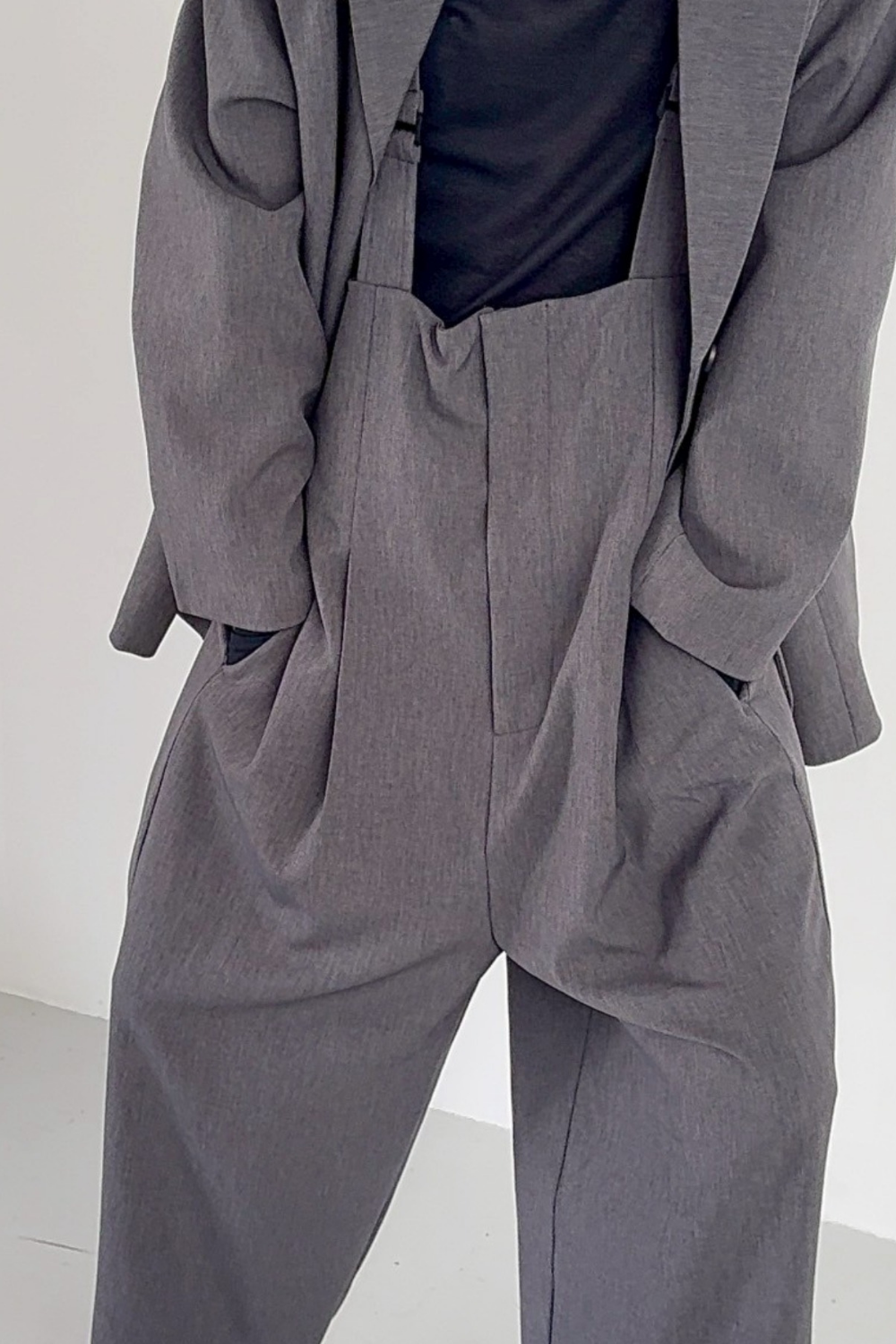 Suspenders trousers