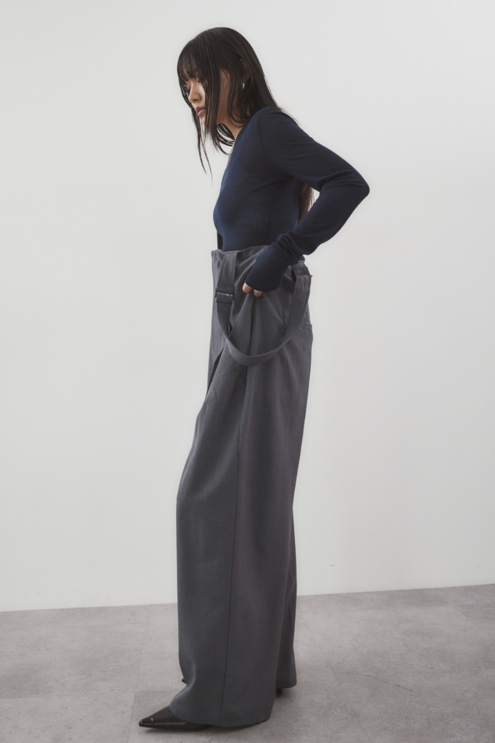 Suspenders trousers