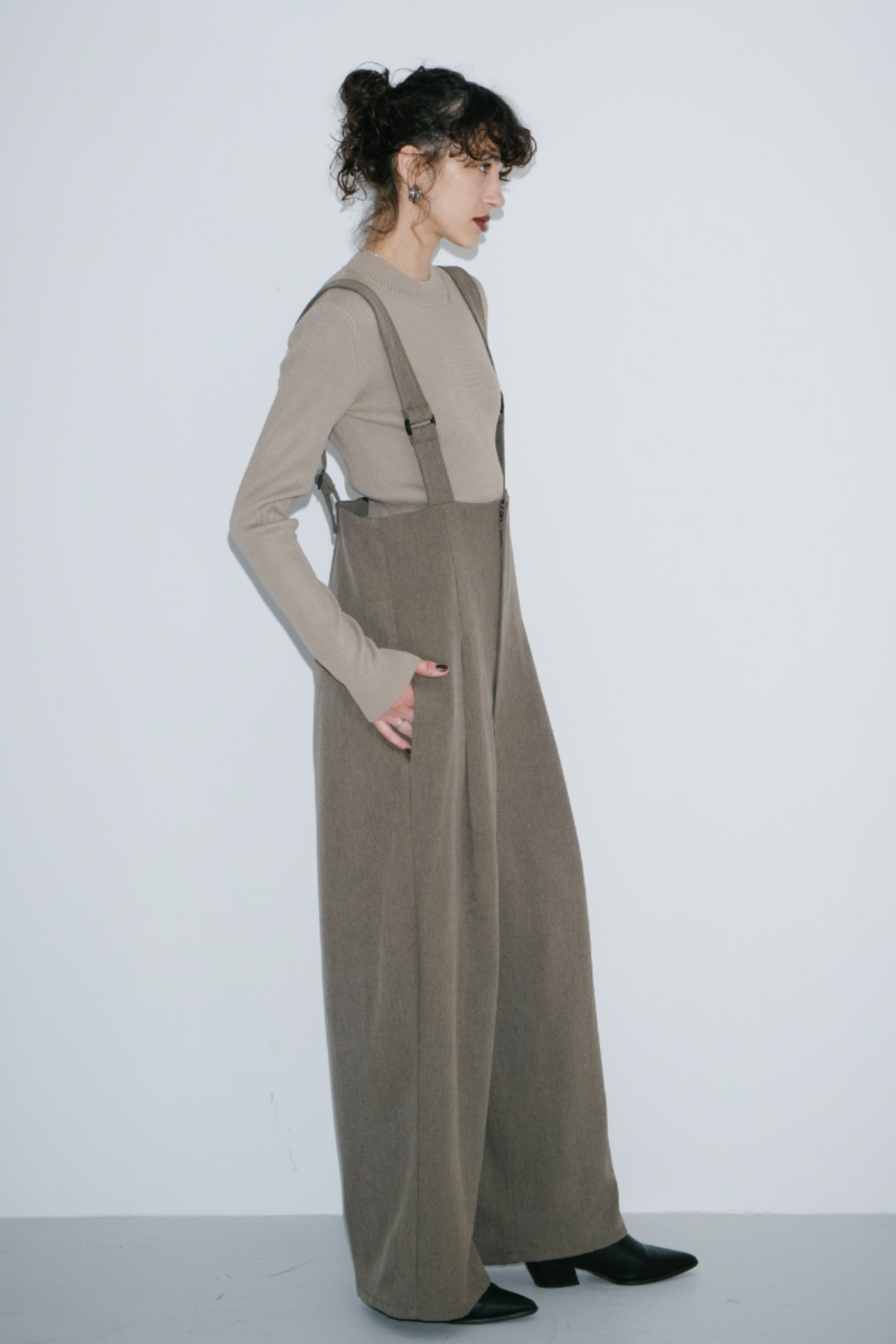 Suspenders trousers