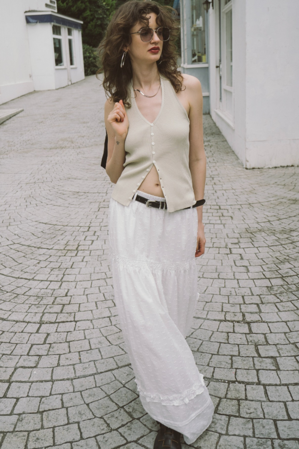 Tiered volume skirt