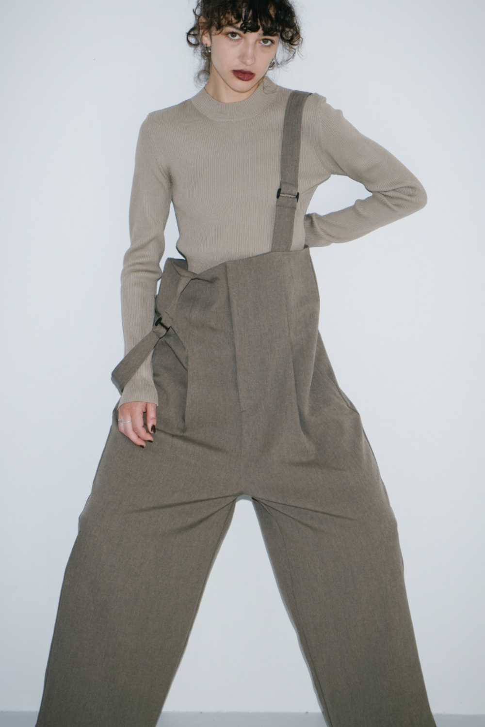 Suspenders trousers