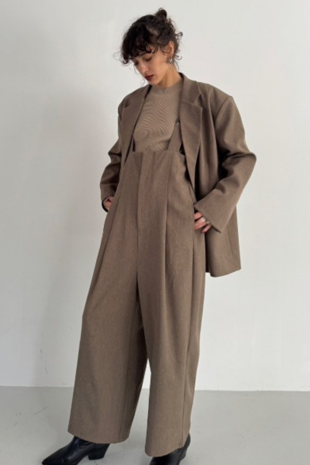 Suspenders trousers