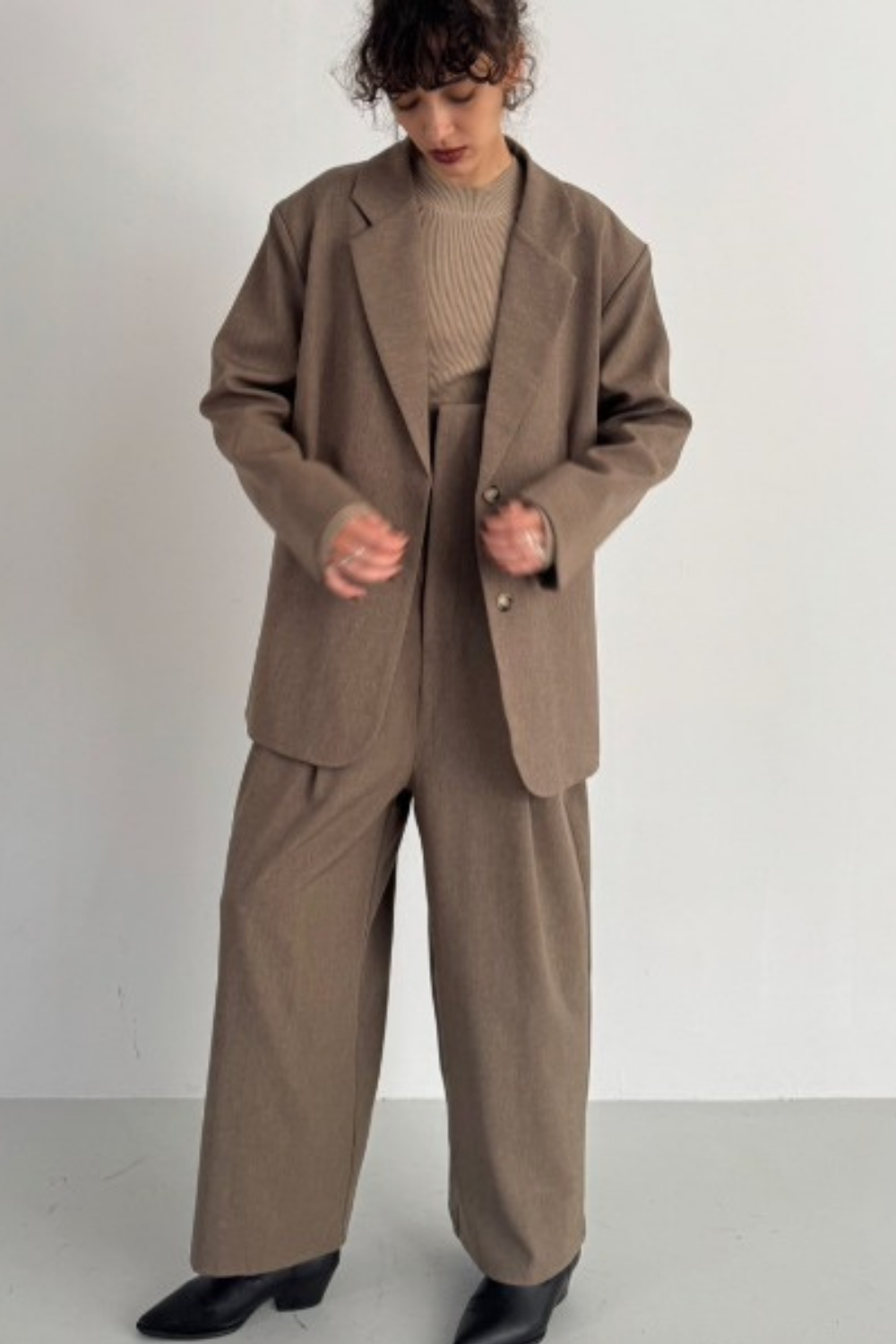 Suspenders trousers