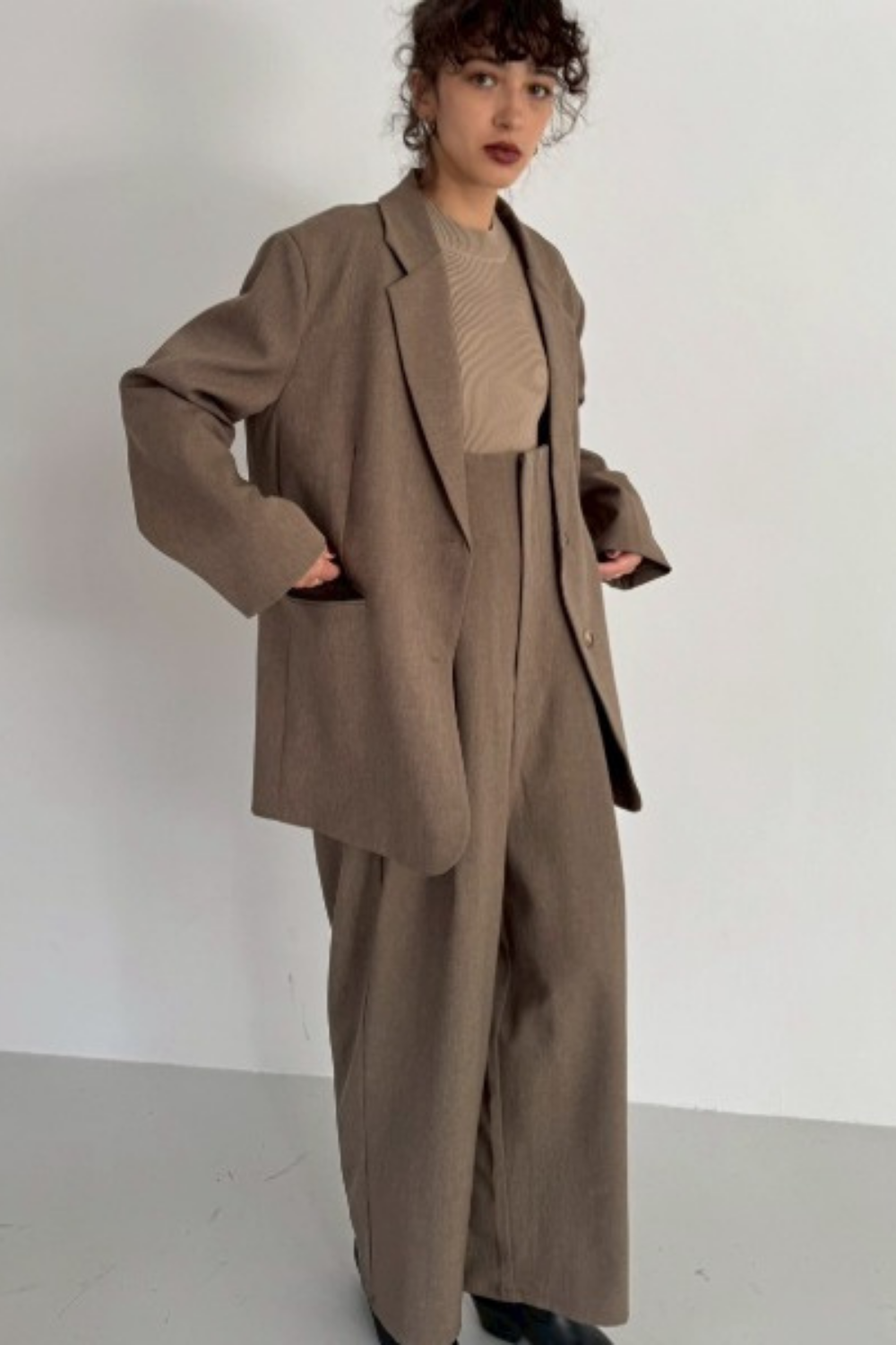 Suspenders trousers