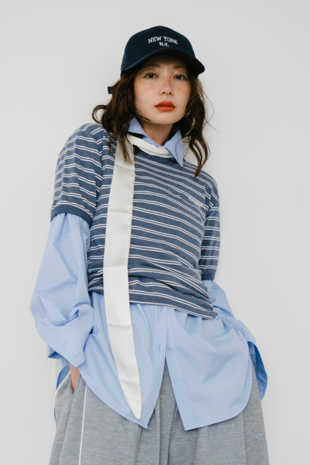 Border compact tee