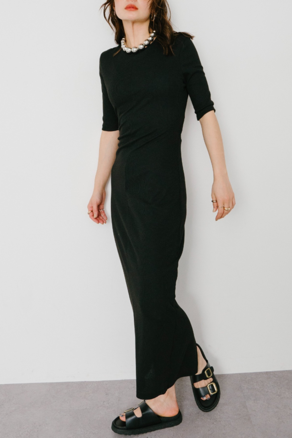 Back cut design dress