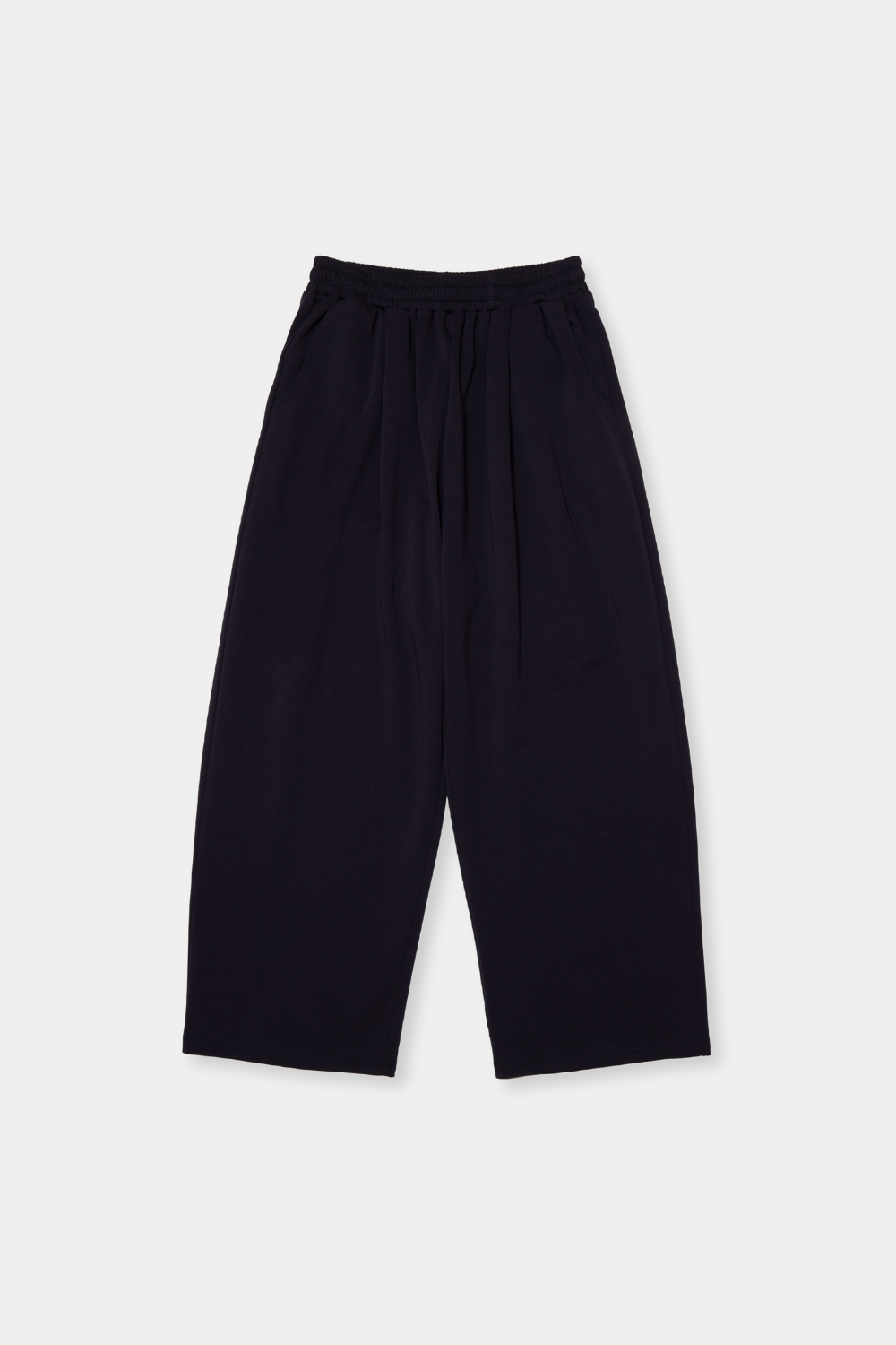 Sweat touch tuck pants
