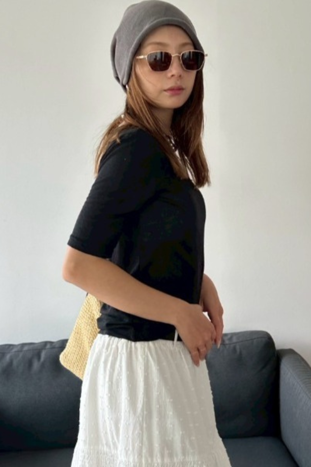 2Pack sheer half-sleeve tee
