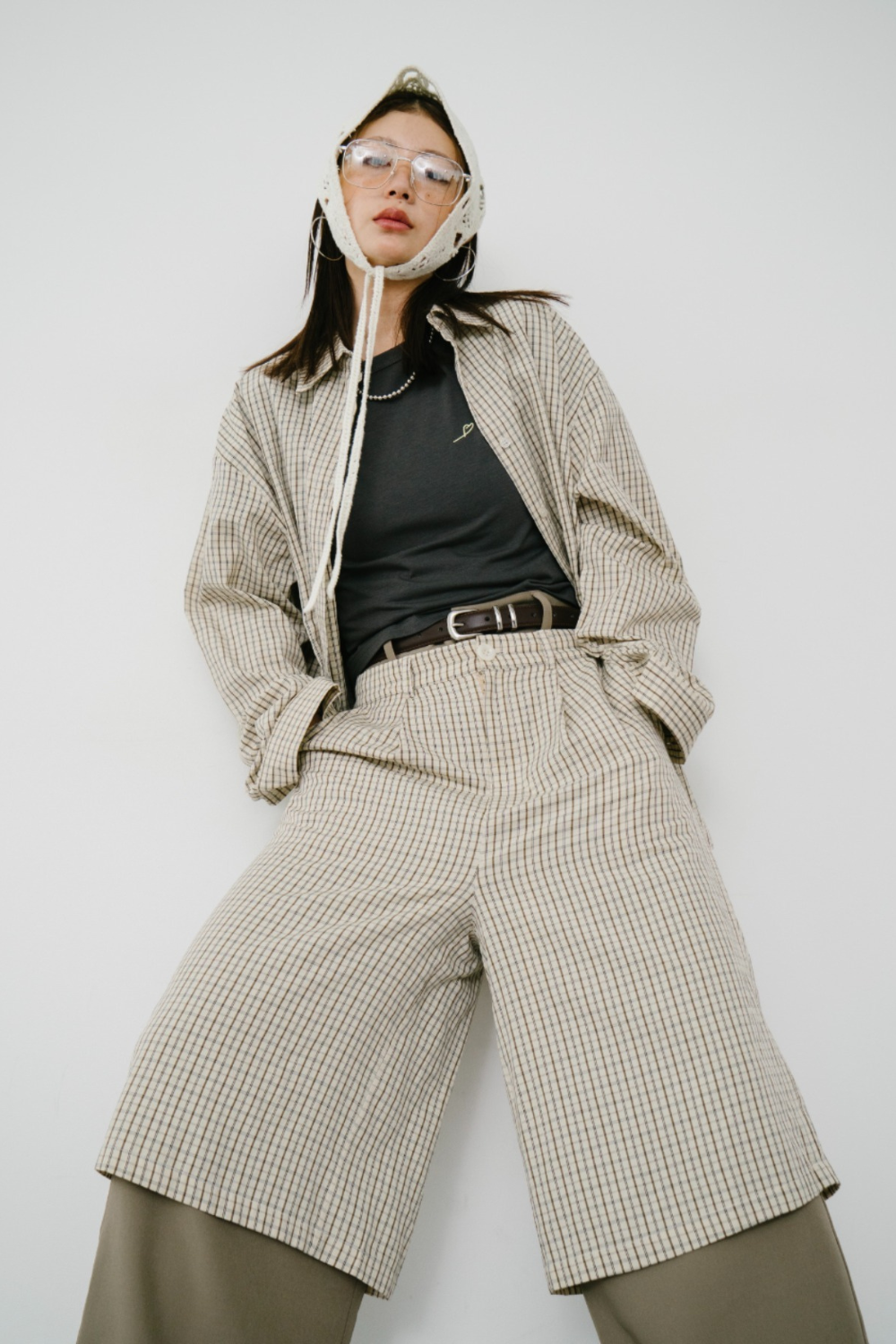 【Collaboration】Classic check shirt